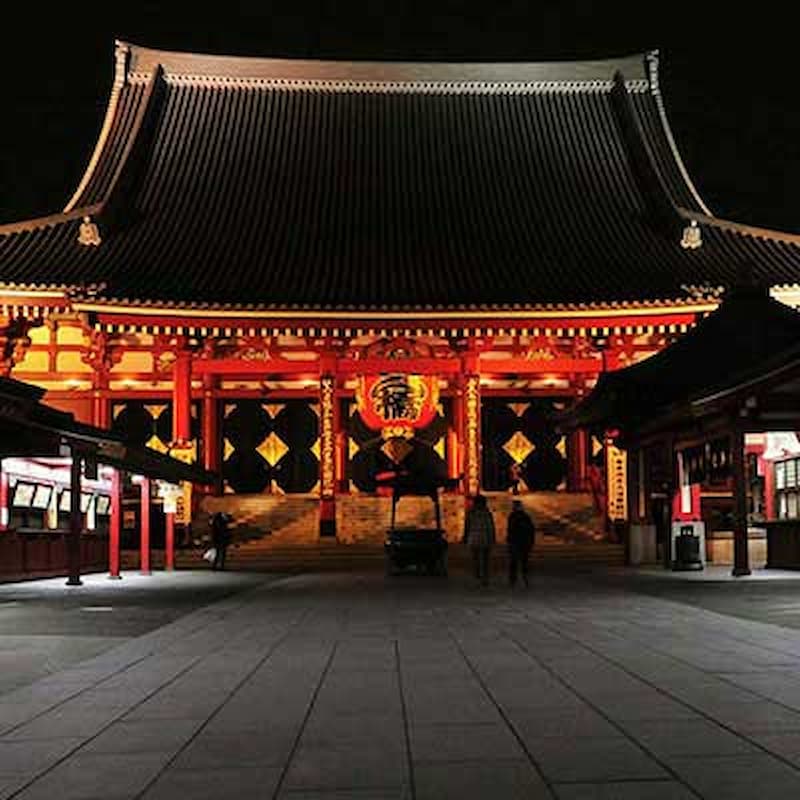 Senjouji Temple in Asakusa Tokyo